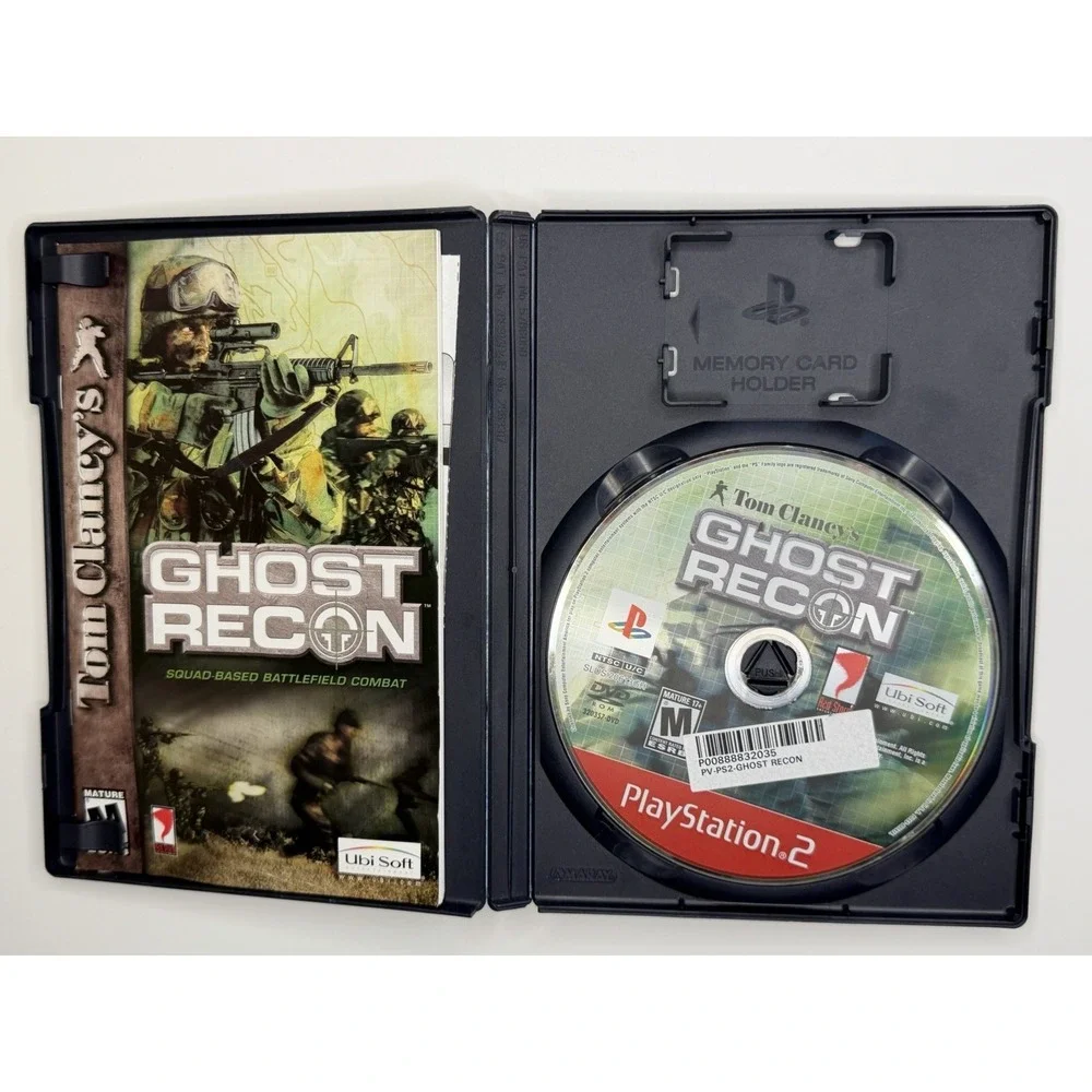 Tom Clancy's Ghost Recon (Sony PlayStation 2, 2002) PS2